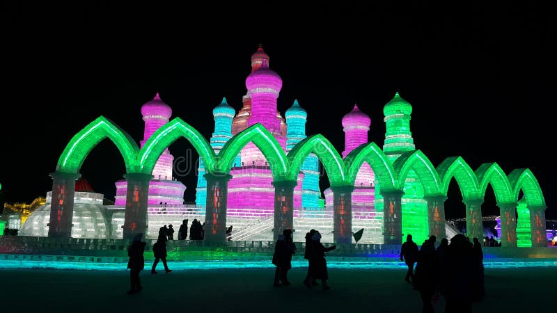 Harbin Ice Festival sculpture