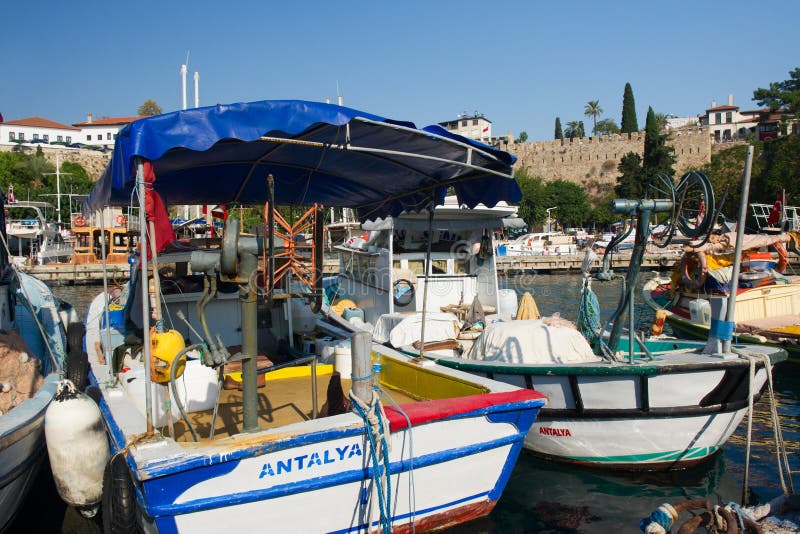 Harbor in Antalya