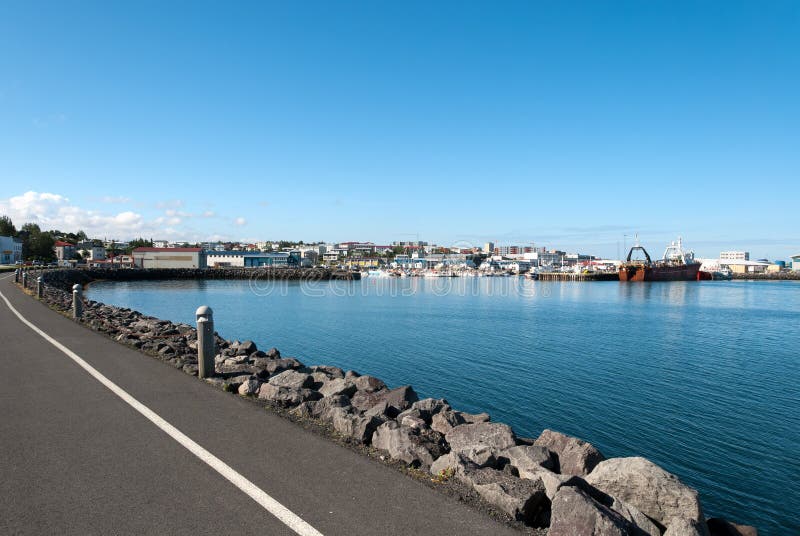 Harbor in Iceland