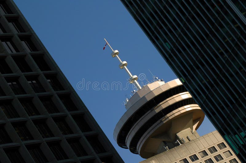 Harbour Center Vancouver stock image. Image of modern 5941645