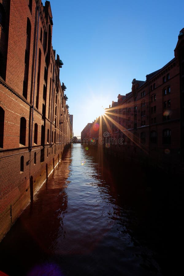 Harbour city of Hamburg, Germany