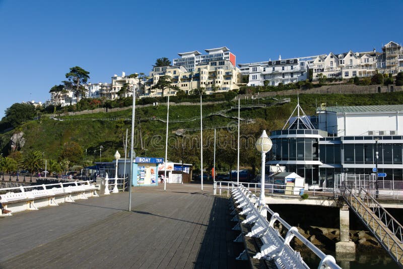 The Harbour and Seafront Torquay Devon England. Editorial Photography Image of sunny, england