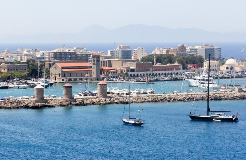 Harbour view, Rhodes Town