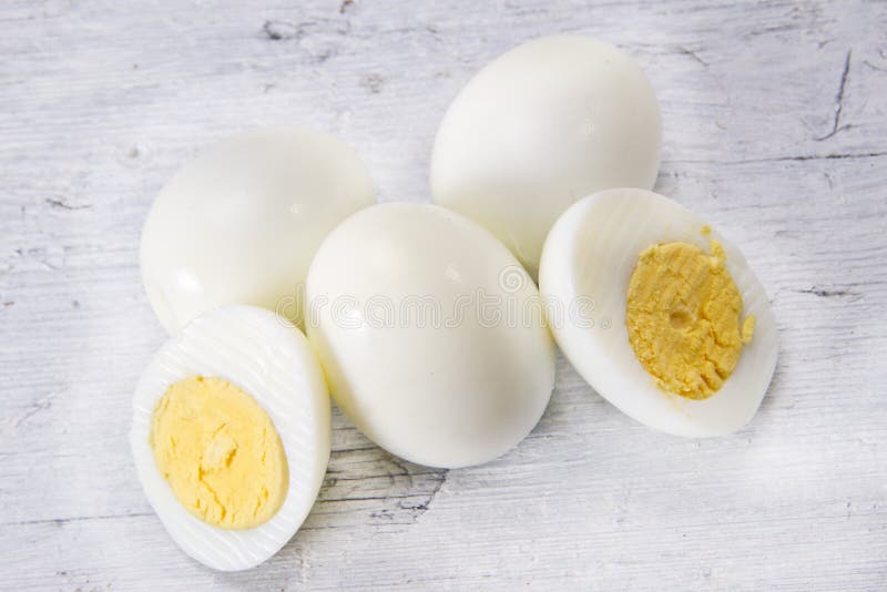 Hard-boiled egg