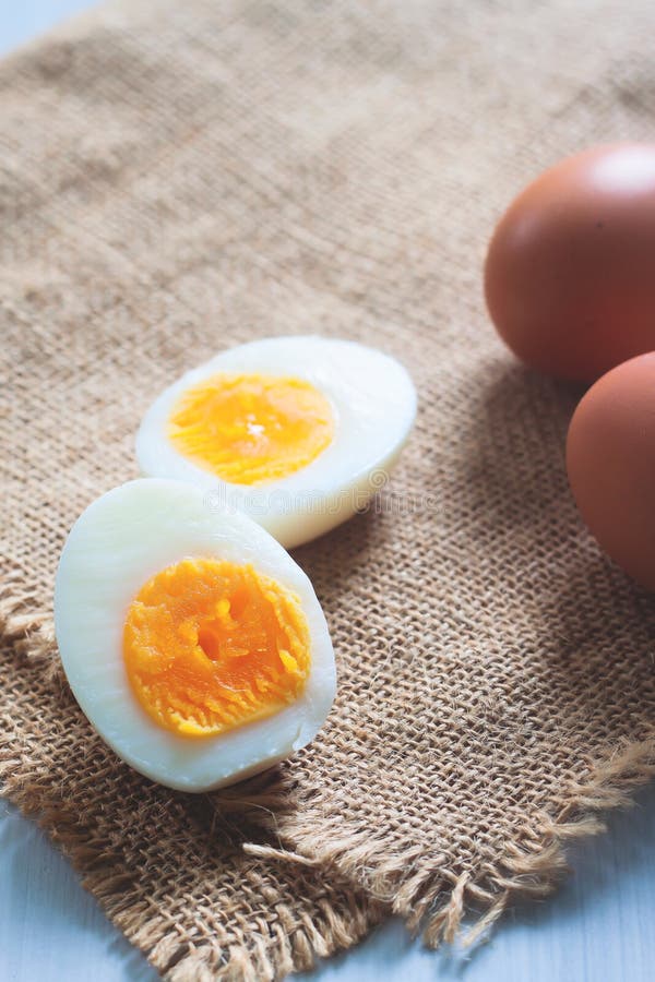 Hard boiled eggs with raw eggs, Nutrition and Healthy food