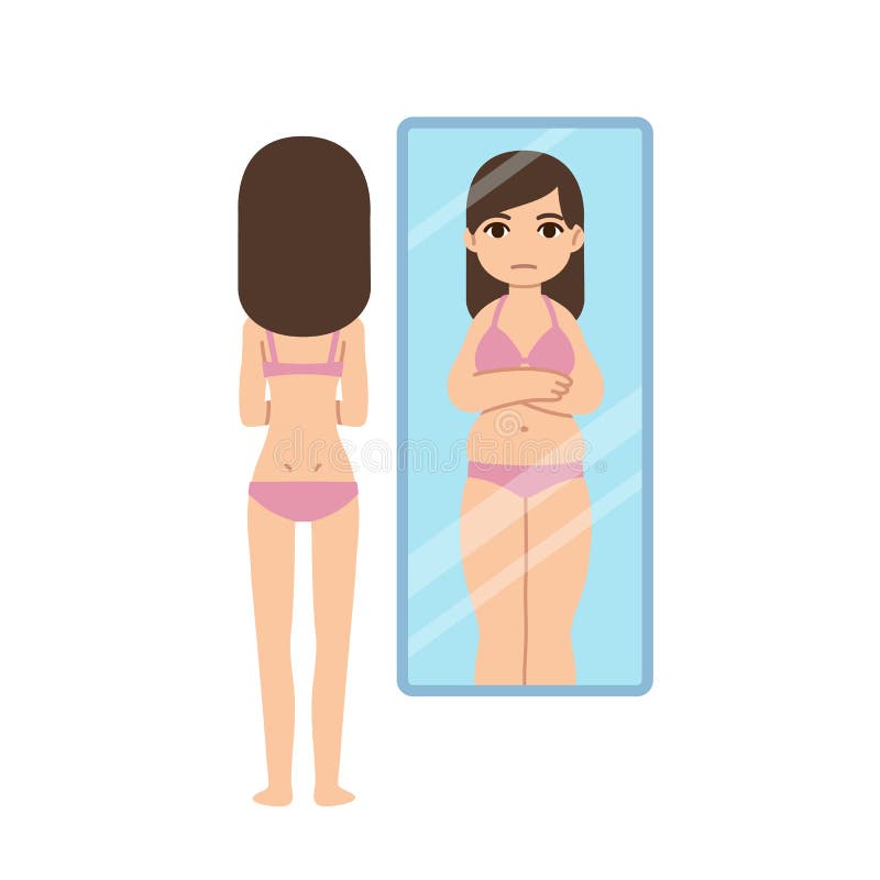 Hard Dieet - het Verboden Eten vector illustratie Hard Dieet - het Verboden Eten vector illustratie