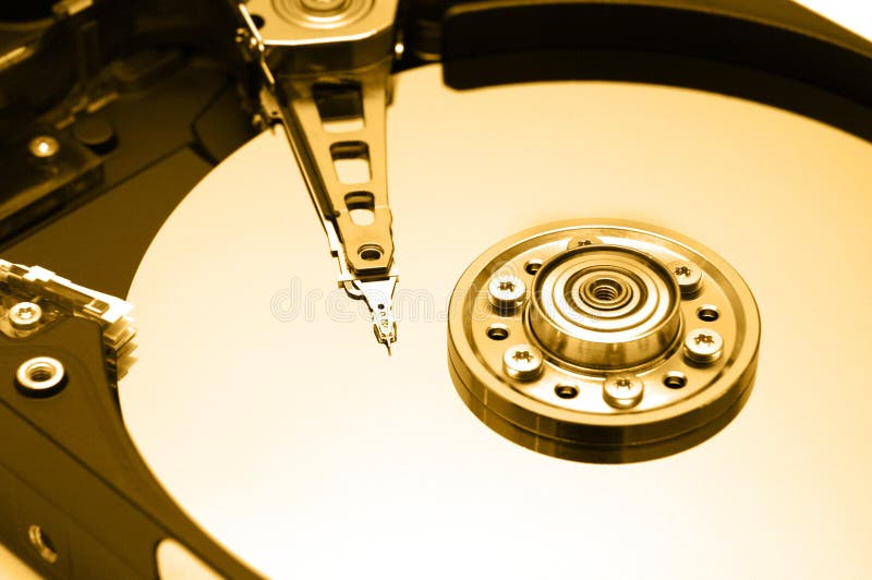 Hard Disk Closeup 1