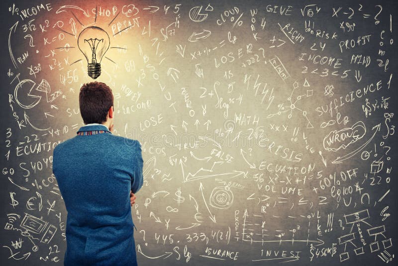 Hard mathematics calculation royalty free stock image Hard mathematics calculation royalty free stock image