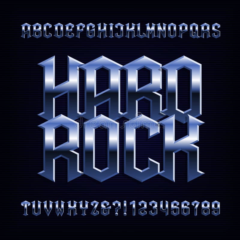 rock and roll font