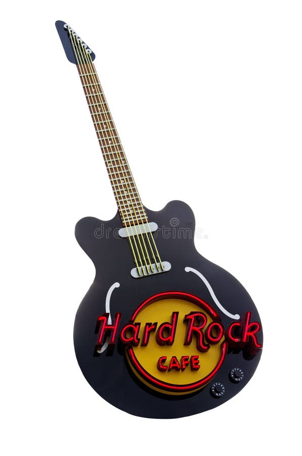 photo Hard Rock Cafe Clipart hard rock cafe guitar isolated on white