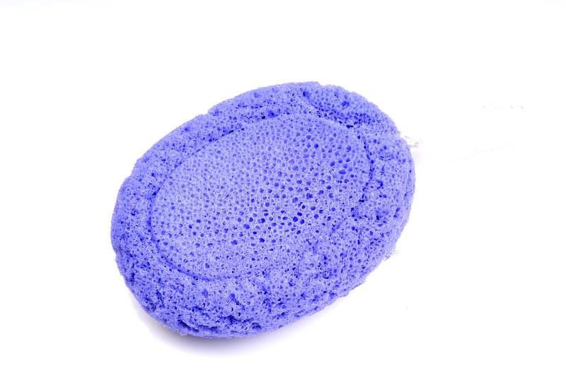 Hard sponge stock image. Image of oval, isolated, lighting 14143525