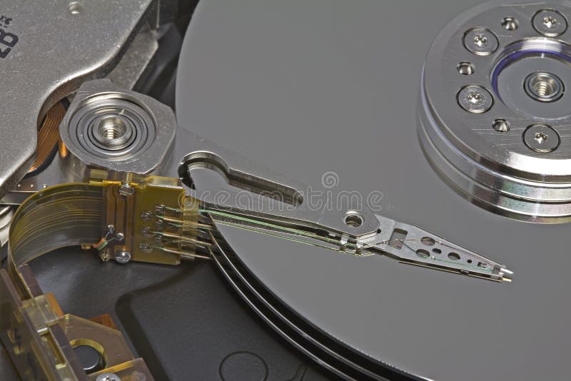 Harddisk stock photo