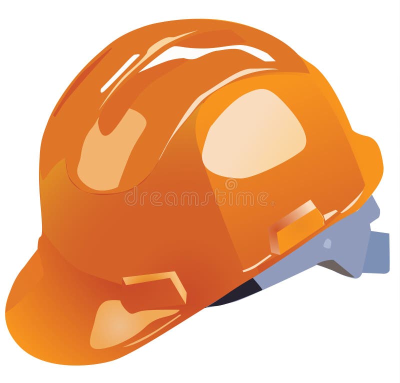 hardhat κατασκευής πορτοκαλ διανυσματική απεικόνιση hardhat κατασκευής πορτοκαλ διανυσματική απεικόνιση