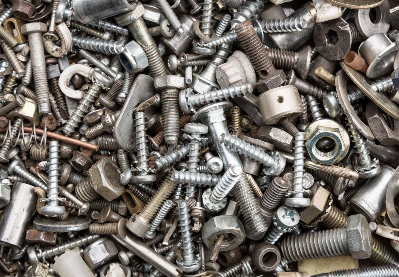 623 Hardware Bolts Nuts Washers Screws Stock Photos Free & Royalty