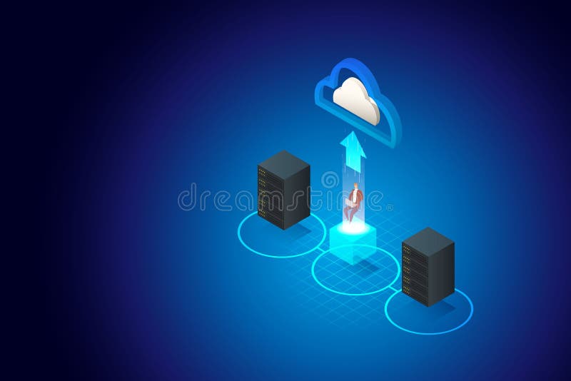 Hardware Developer Collect Data To Save Digital Data Via Laptop Stock