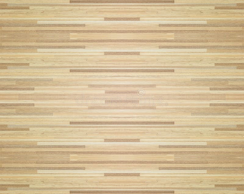 Hardwood Maple Basketball Court Floor Viewed From Abovewooden
