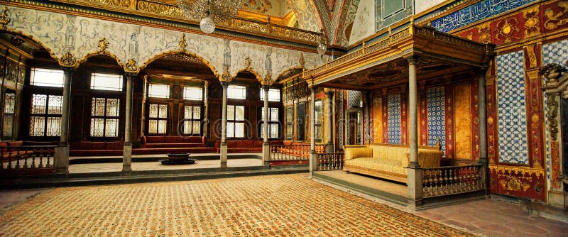 Harem dans le palais de Topkapi, Istanbul, Turquie
