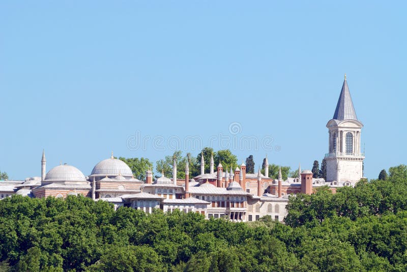 Harem, topkapi palace, istanbul, turkey stock photography