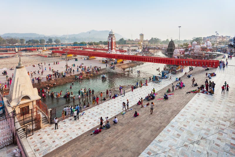 Haridwar in Indien stockfotos Haridwar in Indien stockfotos