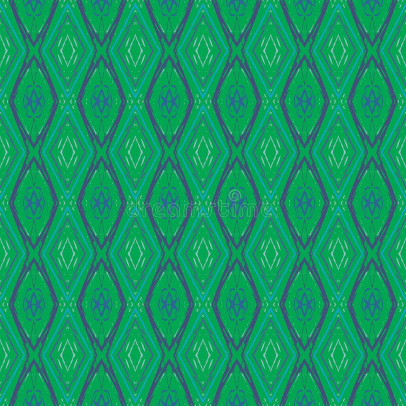 Harlequin geometrical vector seamless pattern