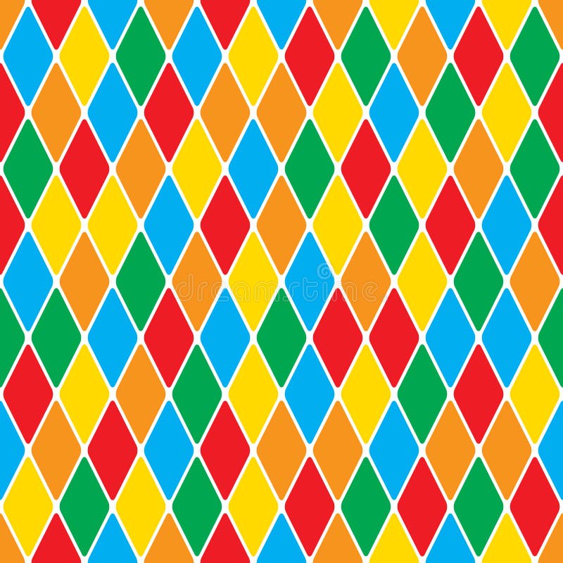 Harlequin&#x27;s polychromatic mosaic bright cheerful seamless pattern. Harlequin&#x27;s polychromatic mosaic bright cheerful seamless pattern.