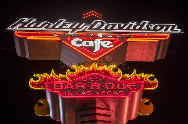 Harley Davidson Cafe foto de archivo editorial. Imagen de recorrido