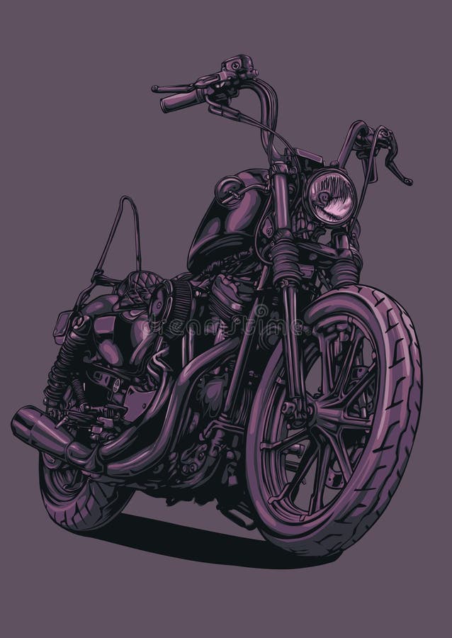 Harley Davidson Motorcycle Drawing  How To Draw Harley Davidson Bike Sketch   YouTube