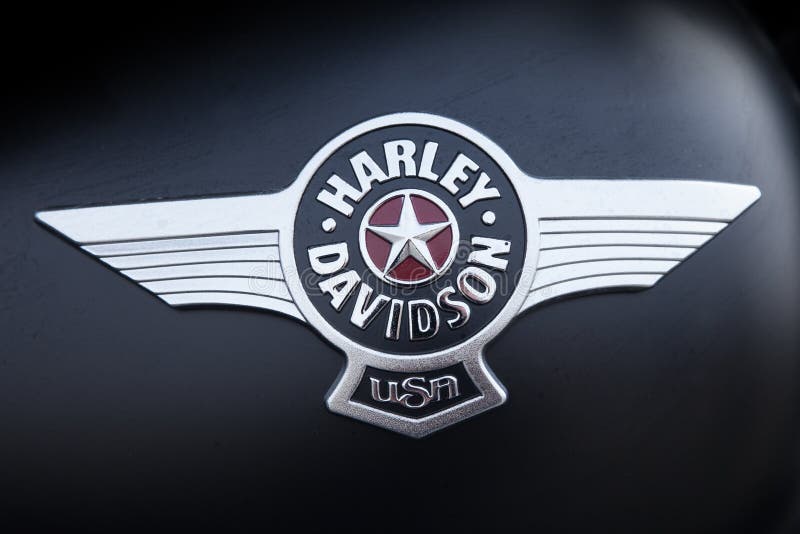  Harley Davidson logo editorial stock image Image of 