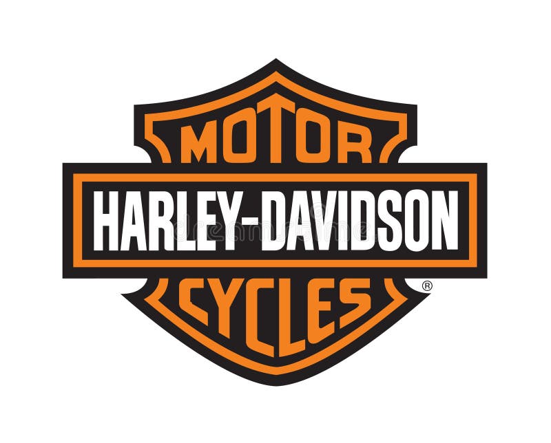 Harley Davidson Logo Stock Illustrations – 191 Harley Davidson