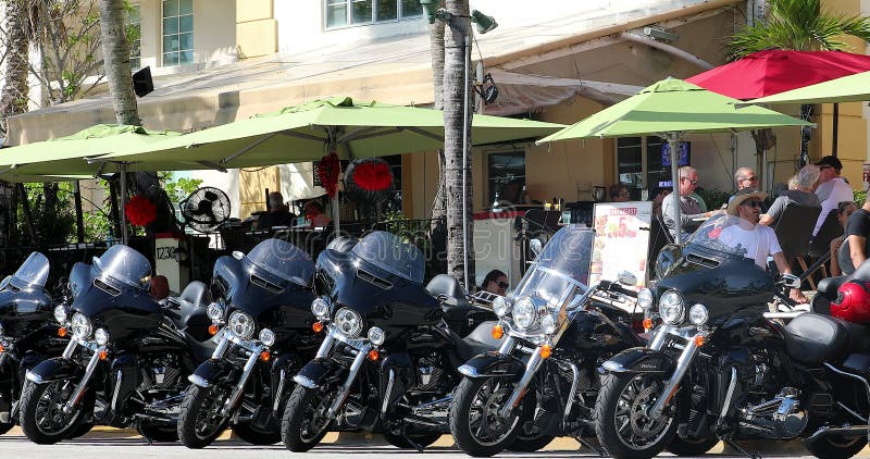 Harley Davidson Motorcycles Miami Beach