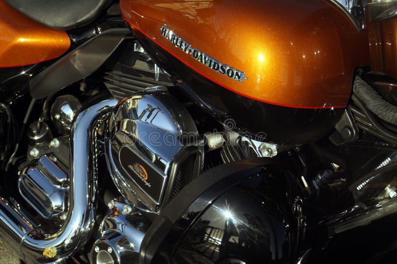 Harley Davidson Motorrad lizenzfreie stockfotos Harley Davidson Motorrad lizenzfreie stockfotos