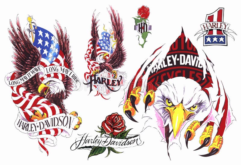 90 Harley Davidson Tattoos For Men  Manly Motorcycle Designs  Harley  davidson tattoos Harley tattoos Harley davidson accessories