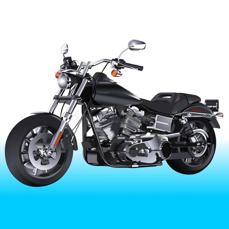 Harley Davidson V-Rod Muscle Vector