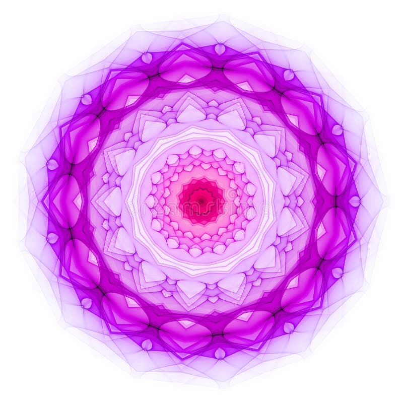 Harmonie Mandala 01 stock illustration
