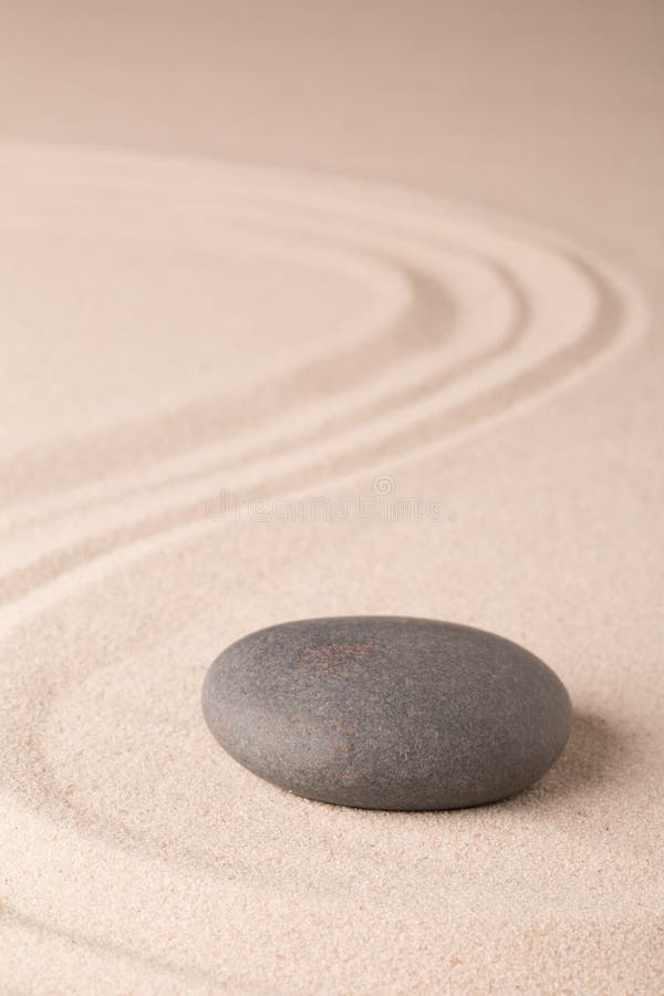 Harmony and balance meditation zen garden