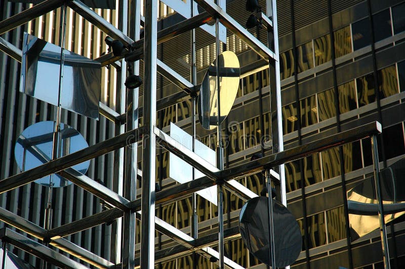 Harmony of metal stock image. Image of financial, outdoor 529181