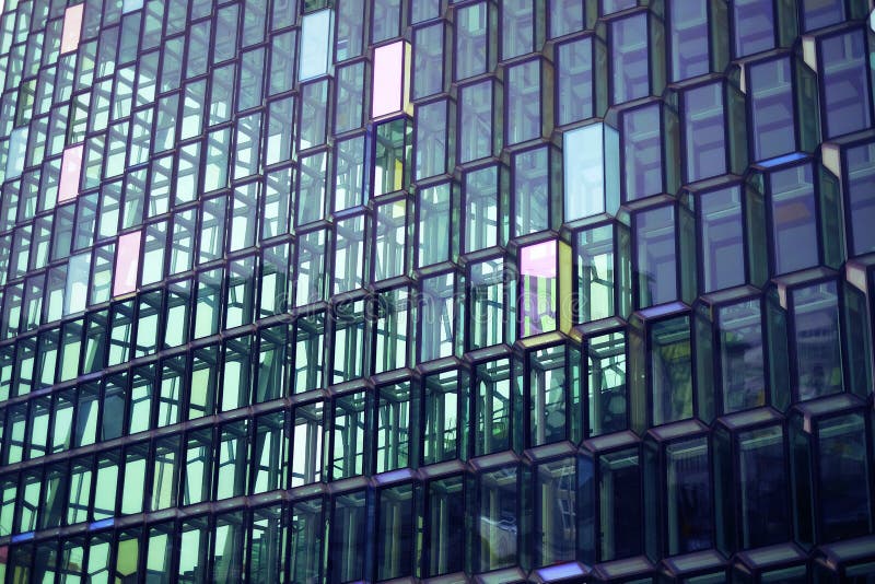 Harpa Concert Hall en Islande photos stock Harpa Concert Hall en Islande photos stock