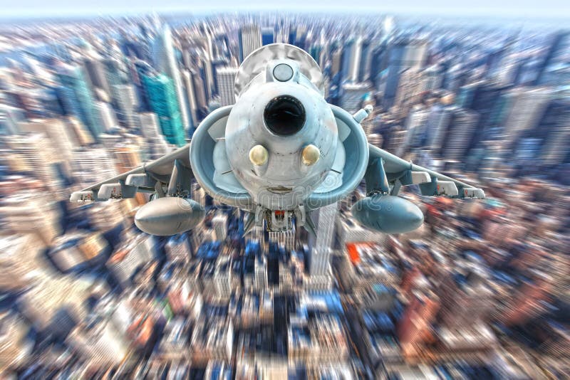 Harrier fighter jet royalty free stock photo Harrier fighter jet royalty free stock photo