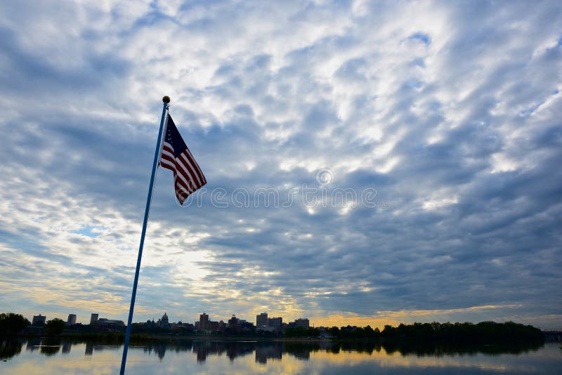 HARRISBURG, PA SKYLINE royalty free stock image HARRISBURG, PA SKYLINE royalty free stock image