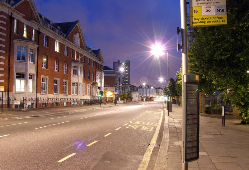 Harrow Road London stock photo. Image of nightlife, travel 10528406