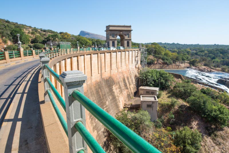 Hartbeespoort Dam Wall, South Africa.