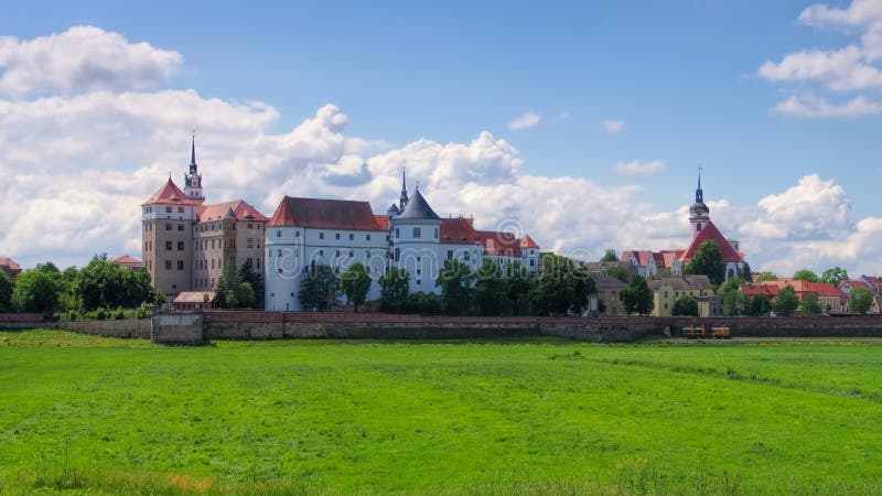 Hartenfels Castle in Torgau, Saxony