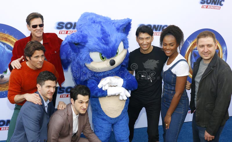 Haruki satomi james marsden ben schwartz jim carrey tika sumpter τζεφ φάουλερ στοκ φωτογραφία με δικαίωμα ελεύθερης χρήσης