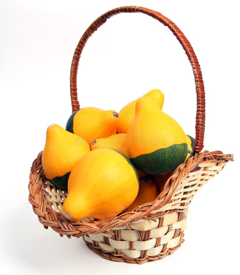 Harvest in a basket stock photo. Image of fruit, decoration 7157164