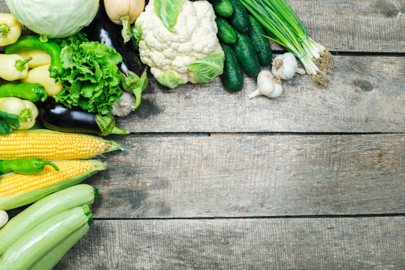 Harvest of Fresh Vegetables Stock Photo Image of vegetables, harvest