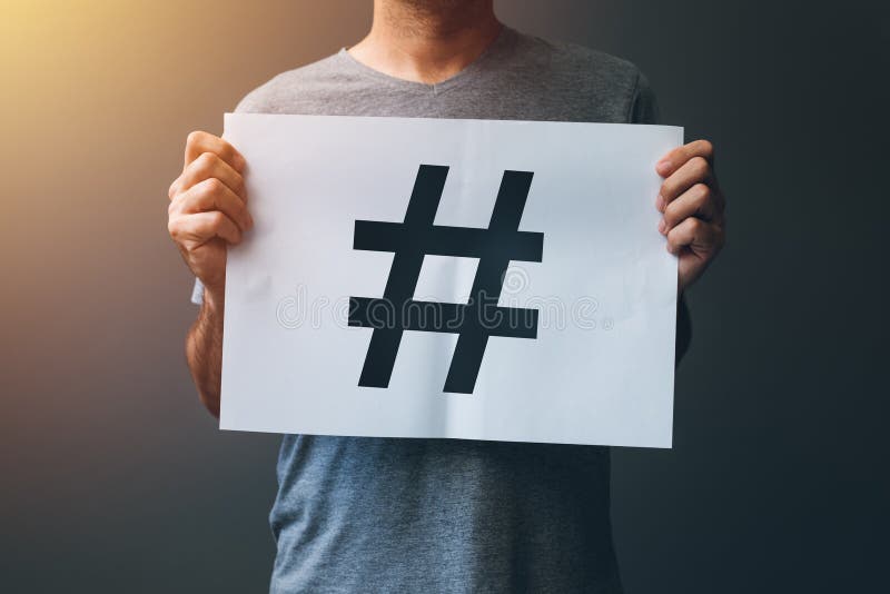 Hashtag como concepto social de la red del web viral medios imagenes de archivo Hashtag como concepto social de la red del web viral medios imagenes de archivo