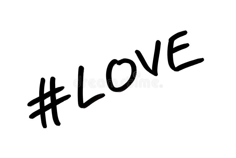 Hashtag Love stock photo. Image of loved, hashtagging 168764128