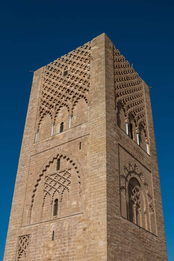 Hassan Tower a Rabat, Marocco immagine stock Hassan Tower a Rabat, Marocco immagine stock