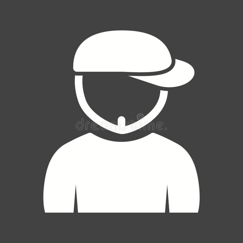 Man in Chin Strap stock vector. Illustration of small 100167936