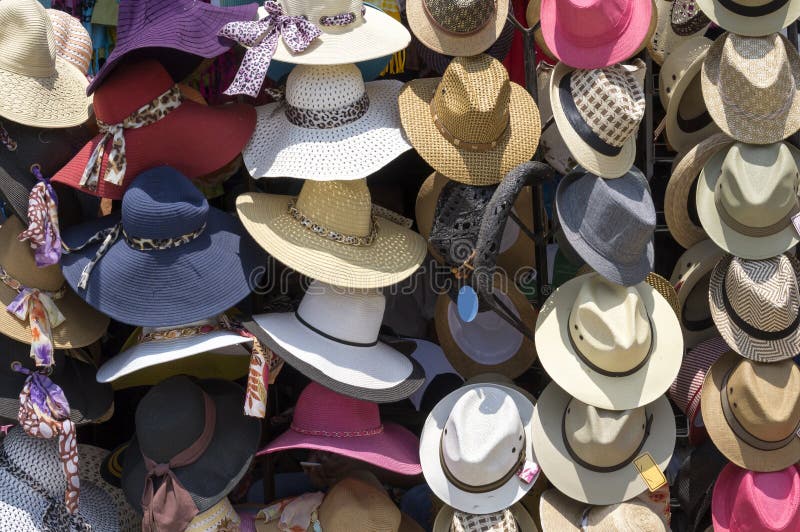 Hat Collection stock photo. Image of displayed, sale - 55303268